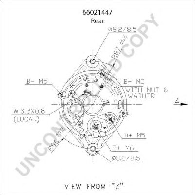 PRESTOLITE ELECTRIC 66021447 -  Генератор
